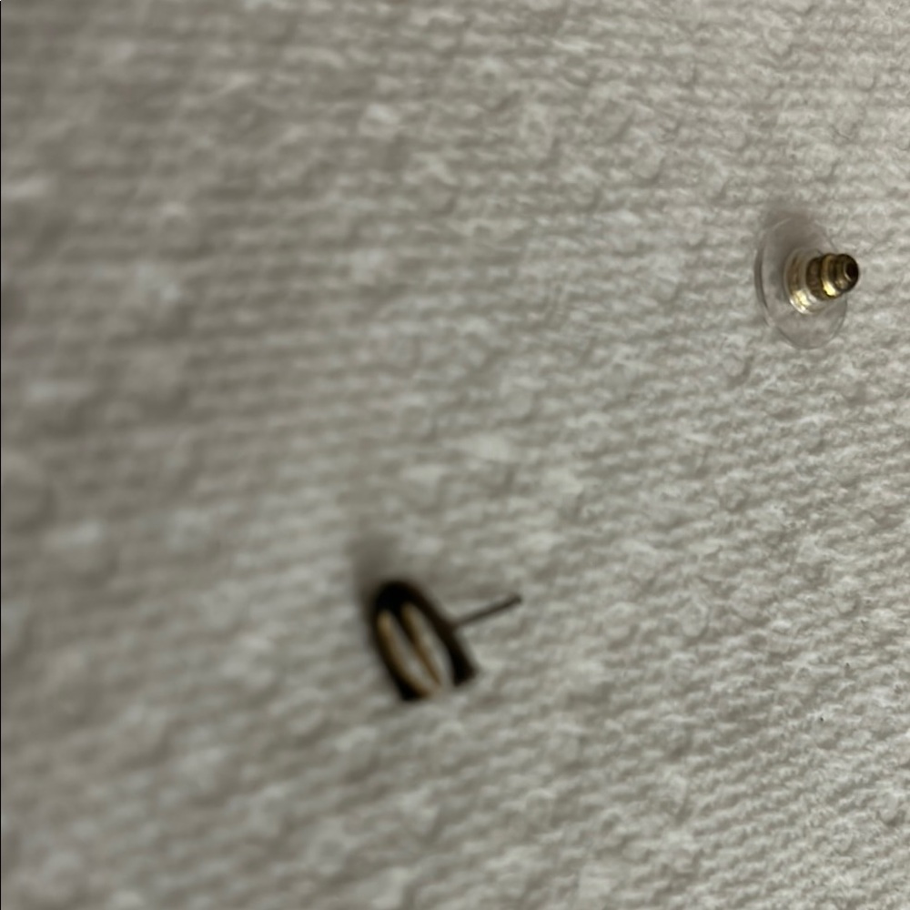 Emporia State  Black and Gold Earrings